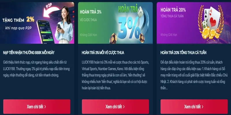 Hoàn trả cược vnq8 code